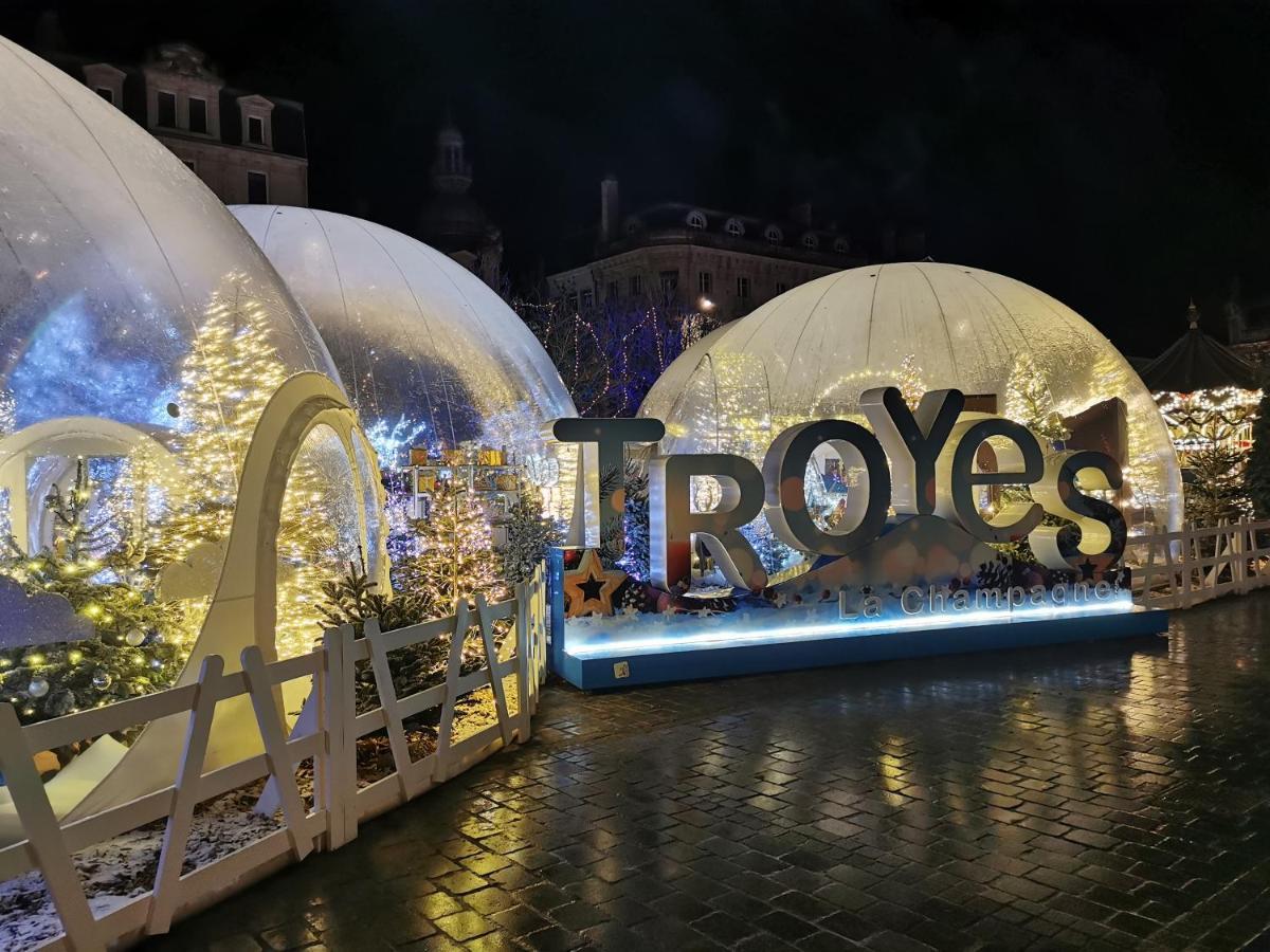 Le Spa De La Cathedrale - Jacuzzi - Sauna - Champagne - Netflix - Wifi Troyes Exterior foto